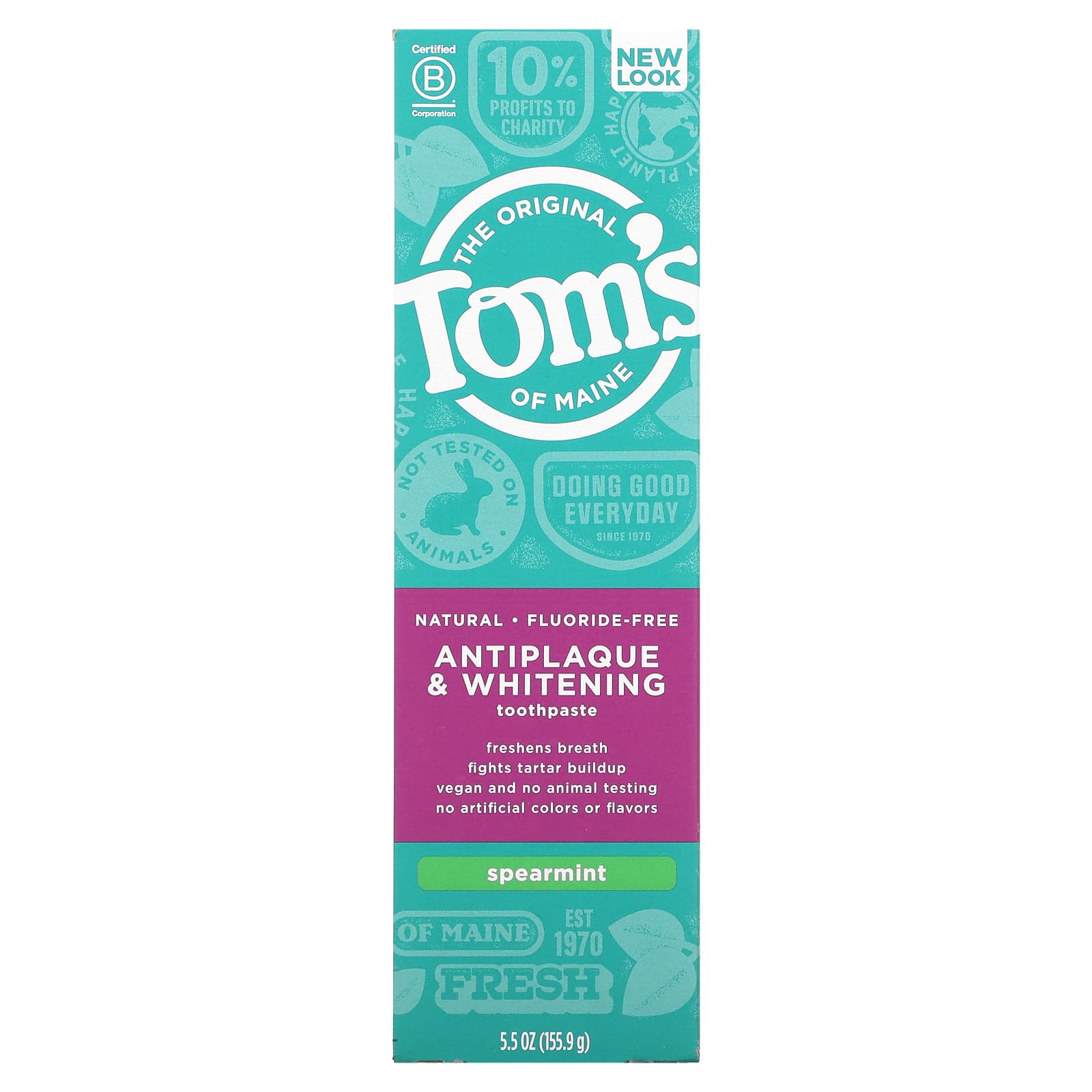 toms whitening toothpaste ingredients