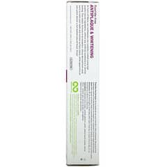 Tom's of Maine, Natural Fluoride-Free Antiplaque & Whitening Toothpaste, Spearmint Gel, natürliche fluoridfreie Antiplaque- und Zahnweiß-Zahnpasta, grüne Minze, 133 g (4,7 oz.)