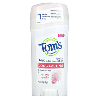 Tom's of Maine, Long Lasting Deodorant, Natural Powder, 2.25 oz (64 g)