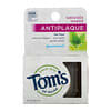 Naturally Waxed Antiplaque Flat Floss, Spearmint, 29.2 m (32 yd)