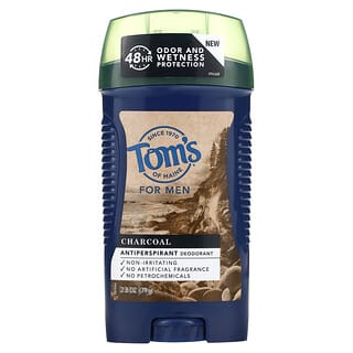 Tom's of Maine, 男士止汗淨味劑，木炭，2.8 盎司（79 克）