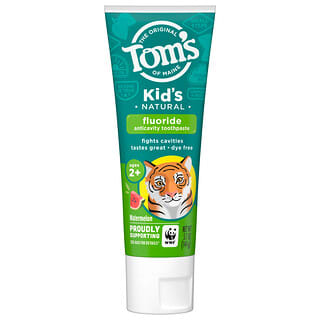 Tom's of Maine, Pasta dental natural anticaries con fluoruro, Sandía`` 144 g (5,1 oz)