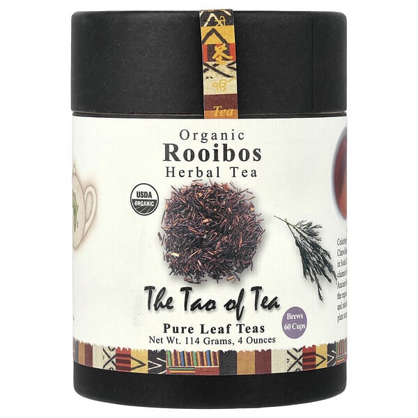 The Tao of Tea, 100% 유기농 로이보스, 남아프리카 유명 붉은 허브, 4.0 oz (115 g)