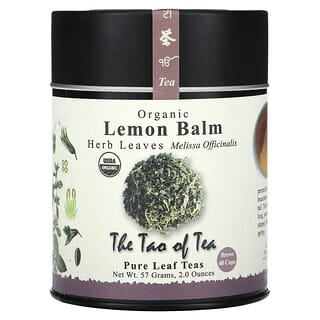 The Tao of Tea, Hojas de hierbas orgánicas, Bálsamo de limón`` 57 g (2 oz)