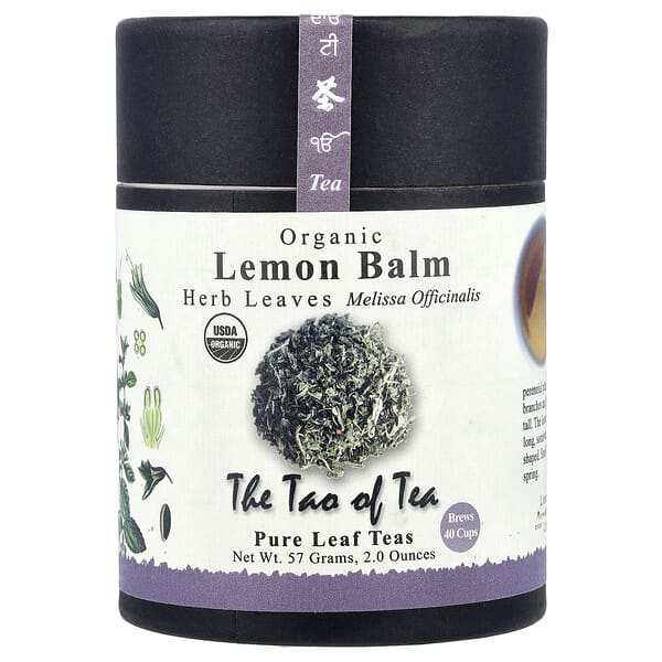 The Tao of Tea, 有機草本葉，檸檬香蜂草，2 盎司（57 克）