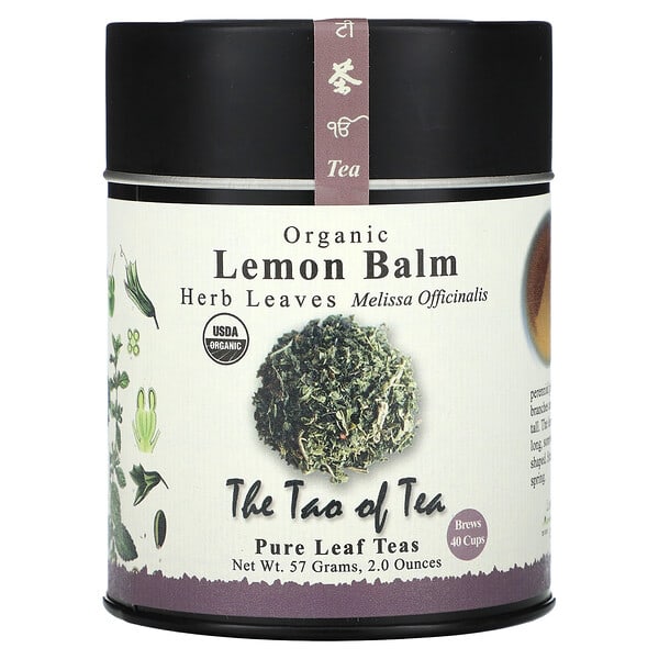 The Tao of Tea‏, Organic Herb Leaves, Lemon Balm , 2 oz (57 g)