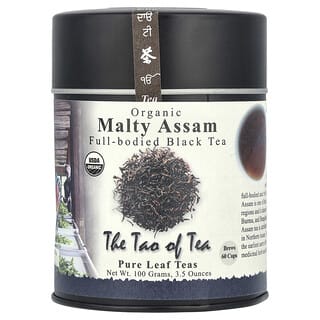 The Tao of Tea, Té negro orgánico con cuerpo, Malty Assam, 100 g (3,5 oz)