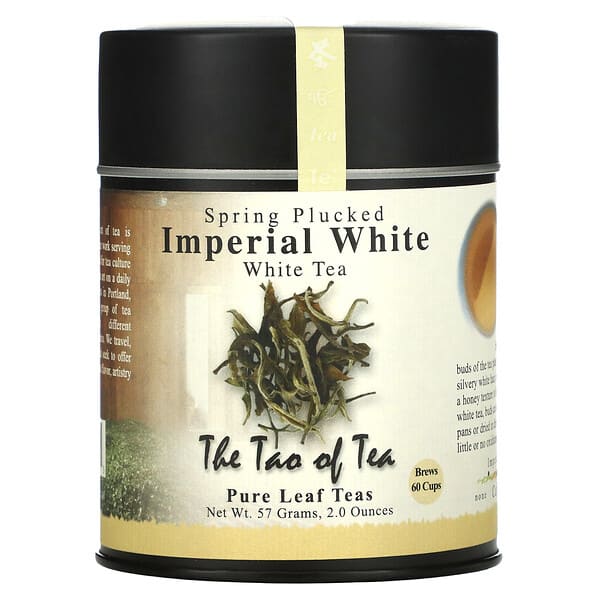The Tao of Tea‏, תה לבן, Imperial White, ‏57 גרם (2 אונקיות)