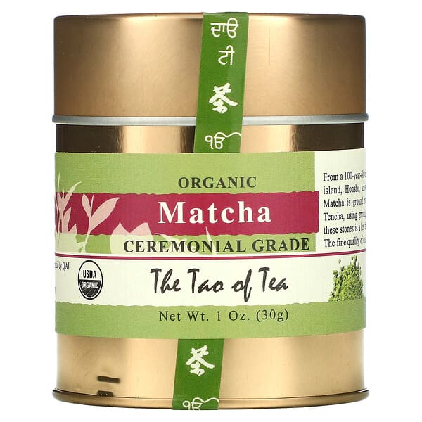 The Tao of Tea, オーガニック抹茶、セレモニーグレード、30g（1オンス）