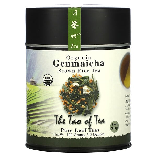 The Tao of Tea, 有機玄米茶，糙米茶，3.5 盎司（100 克）