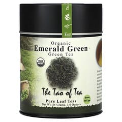 オーガニック緑茶、エメラルドグリーン、85g（3オンス）