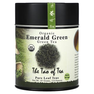 The Tao of Tea, Органический зеленый чай, изумрудно-зеленый, 85 г (3 унции)