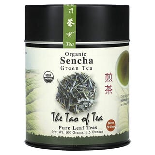 ذي تاو أوف تي‏, شاي أخضر عضوي ، سنشا ، 3.5 أونصة (100 جم)