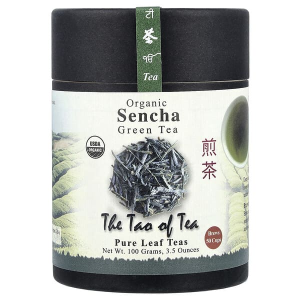 The Tao of Tea, 유기농 녹차, 센차, 100g(3.5oz)