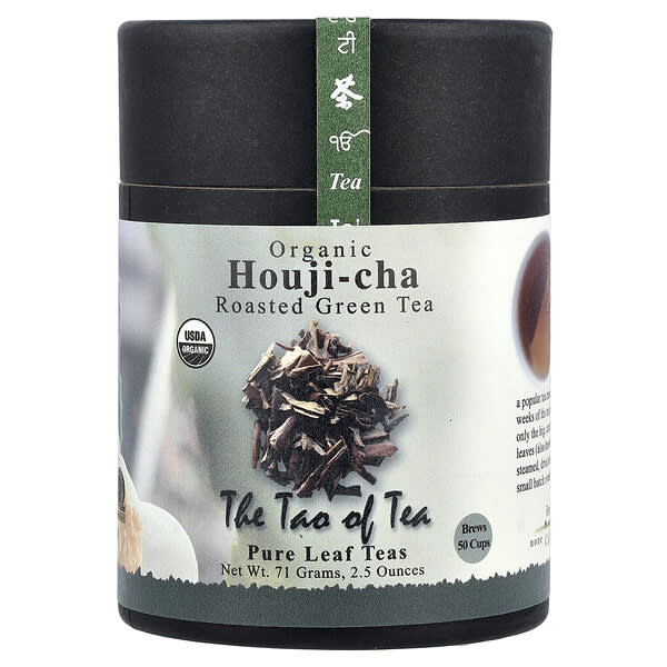 The Tao of Tea, 볶은 유기농 녹차, Hoji-cha, 71g(2.5oz)