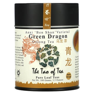 The Tao of Tea, الشاي الصيني الاسود، التنين الأخضر، 3.5 أونصات (100 غرام)