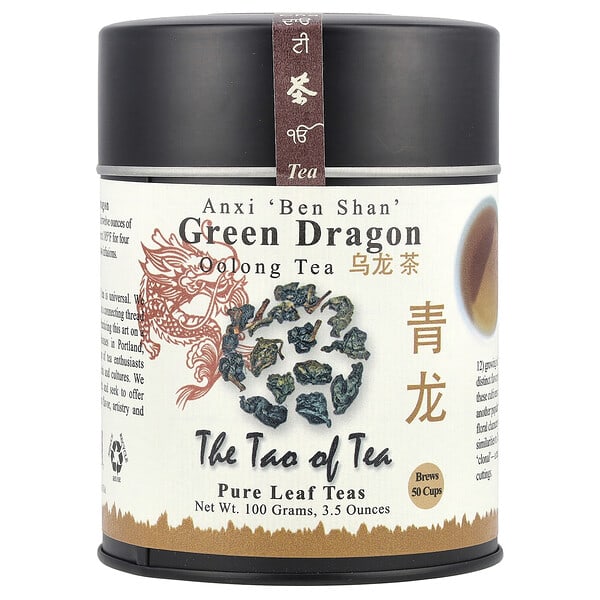 The Tao of Tea, 우롱 티, 그린 드래곤, 3.5 온스 (100 그램)