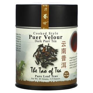 The Tao of Tea, Puer Velour，熟茶，黑普洱茶，3 盎司（85 克）