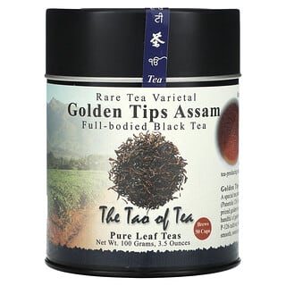 The Tao of Tea, Full-Bodied Black Tea, Golden Tips Assam, 3.5 oz (100 g)