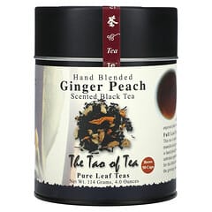 The Tao of Tea, Hand Blended, Scented Black Tea, Ginger Peach, 4 oz (114 g)