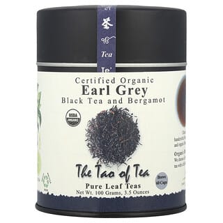 The Tao of Tea, Certified Organic Black Tea and Bergamot, Earl Grey, 3.5 oz (100 g)