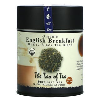 The Tao of Tea, Chá Preto Inglês 100% Orgânico para Café da Manhã, 3,5 onças (100 g)