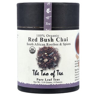 The Tao of Tea, 100% Organic South African Rooibos & Spices, Red Bush Chai, 4 oz (114 g)