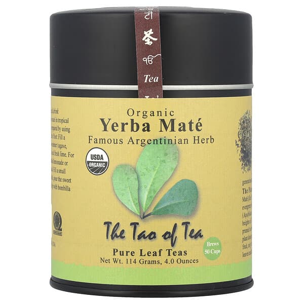 The Tao of Tea, Organic Yerba Mate, Bio-Yerba-Mate, 114 g (4 oz.)