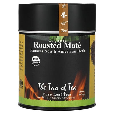 The Tao of Tea, Organic Roasted Yerba Mate, 4 oz (114 g)