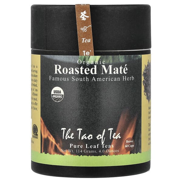 The Tao of Tea, 유기농 볶은 마테, 114g(4oz)