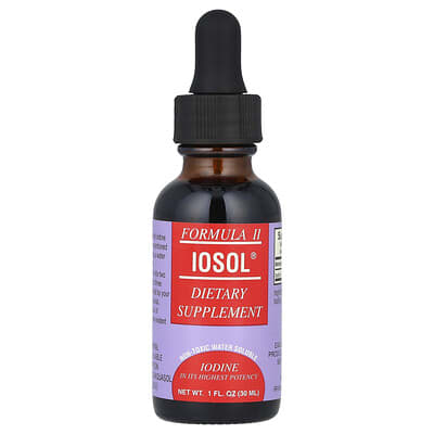 TPCS, Iosol® Formula II, 1 fl oz (30 ml) (1,830 mcg per serving)