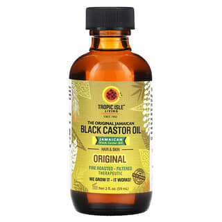 تروبيك أيسل ليفينغ‏, Jamaican Black Castor Oil, Original, 2 fl oz (59 ml)