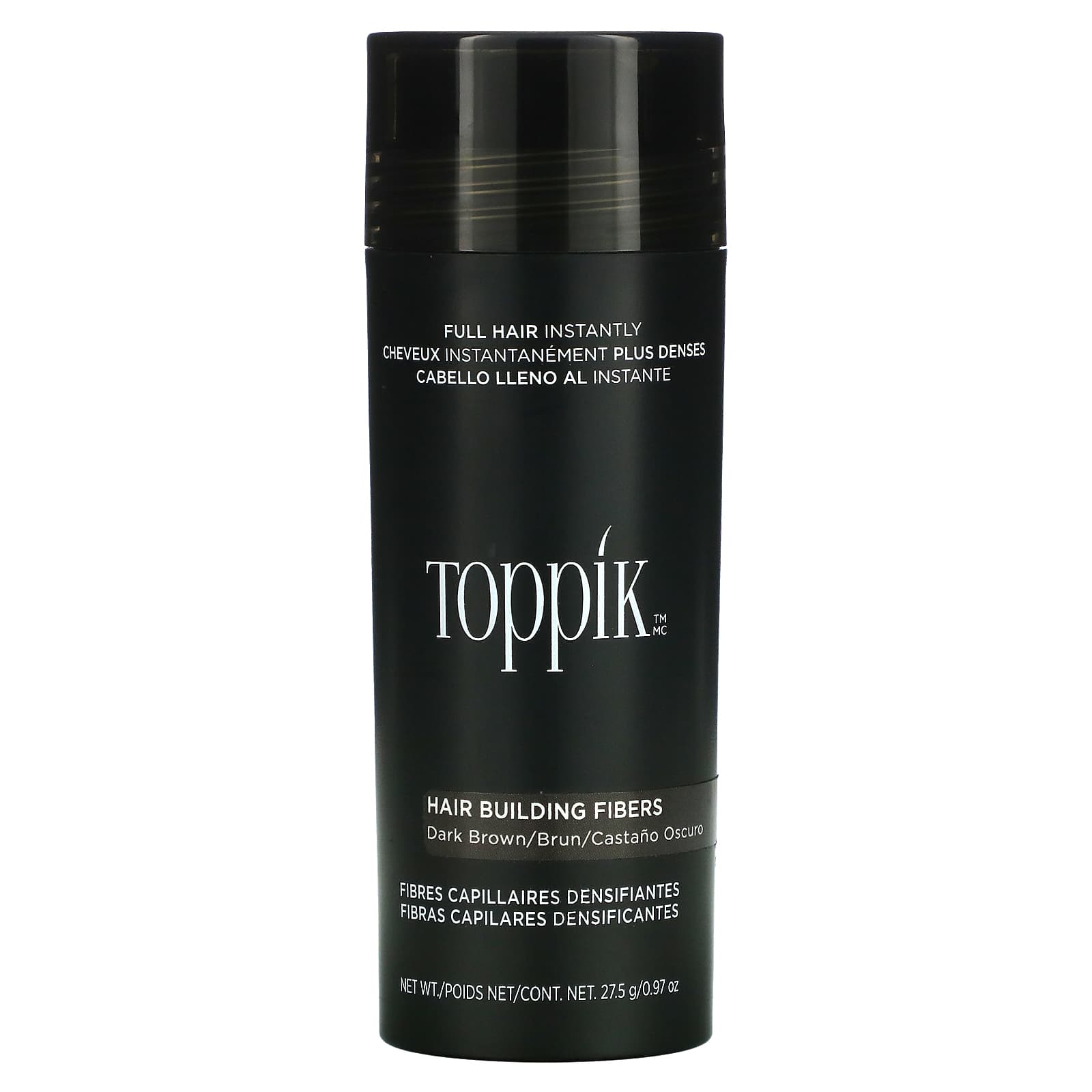 Toppik, Hair Building Fibers, Dark Brown,  oz ( g)