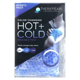 TheraPearl‏, מארז רב-פעמי לשינוי צבעים חם + קר, מארז ספורט עם רצועה, אריזה 1