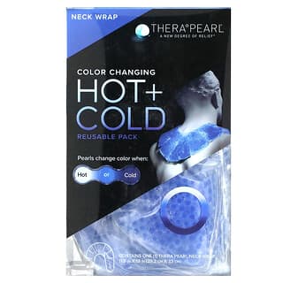 TheraPearl, Color Changing Hot + Cold Reusable Pack, Neck Wrap, 1 Wrap
