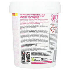 The Pink Stuff‏, מסיר הכתמים של Miracle Laundry Oxi Powder להסרת כתמים לבנים, 2.2 ליברות (1 ק"ג)