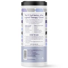 Therapy Clean‏, מגבונים לניקוי והברקה מפלדת אל-חלד עם שמן אתרי של לבנדר, 30 מגבונים