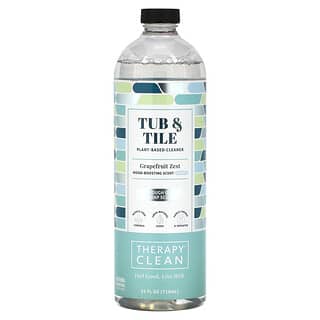 Therapy Clean, Tub & Tile, Limpiador a base de plantas, Ralladura de pomelo`` 710 ml (24 oz. Líq.)