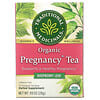 Organic Pregnancy Tea, Raspberry Leaf, Caffeine Free, 16 Wrapped Tea Bags, .99 oz (28 g)