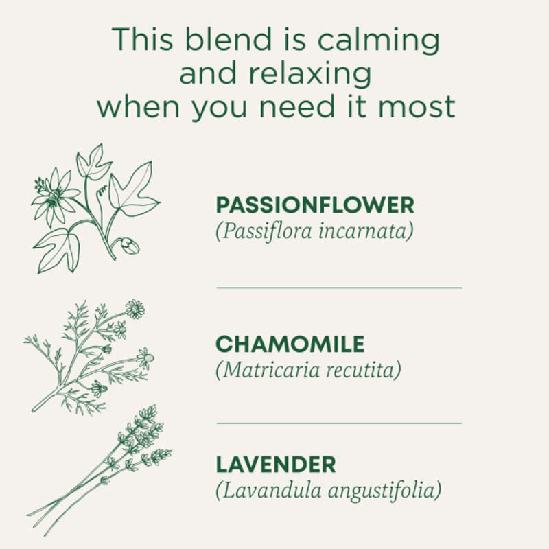 Organic Cup of Calm, Chamomile Mint, Caffeine Free, 16 Wrapped Tea
