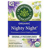 Organic Nighty Night,  Original with Passionflower, Caffeine Free, 16 Wrapped Tea Bags,  0.85 oz (24 g)