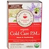 Seasonal Teas, Organic Cold Care P.M., Caffeine Free, 16 Wrapped Tea Bags, .85 oz (24 g)