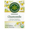 Traditional Medicinals, Organic Chamomile, Caffeine Free, 16 Wrapped Tea Bags, 0.05 oz (1.3 g) Each