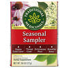 Seasonal Teas, Seasonal Sampler, Naturally Caffeine Free, 16 Wrapped Tea Bags, .96 oz (27 g)
