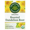 Organic Roasted Dandelion Root, Caffeine Free, 16 Wrapped Tea Bags, .85 oz (24 g)