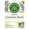 Organic Licorice Root, Caffeine Free, 16 Wrapped Tea Bags,  0.85 oz (24 g)