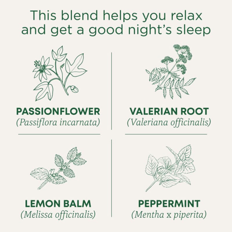 Organic Nighty Night Extra®, Lemon Balm & Valerian, Caffeine Free