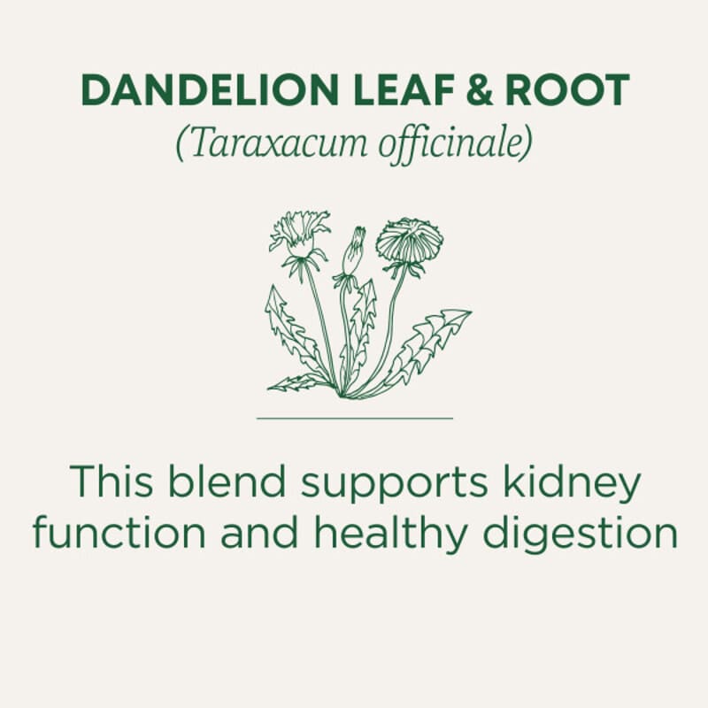 Organic Way Dandelion Leaf Whole – USDA Organic, Kosher Herbal Tea (Fresh Stock)