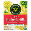 Organic Mother's Milk, Original with Fennel & Fenugreek, Caffeine Free, 32 Wrapped Tea Bags, 0.06 oz (1.75 g) Each