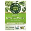 Traditional Medicinals, 유기농 녹차 말차, 구운 쌀 함유, 포장 티백 16개, 24g(0.85oz)